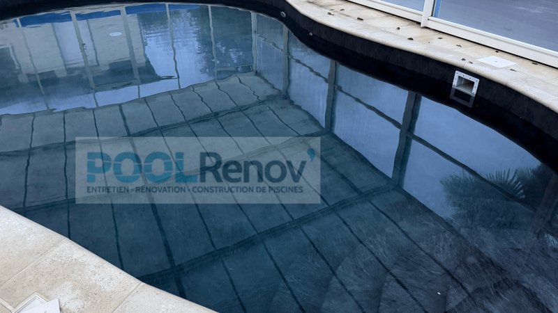 RENOVATION D'UNE PISCINE AVEC MEMBRANE ARMEE A BRECH